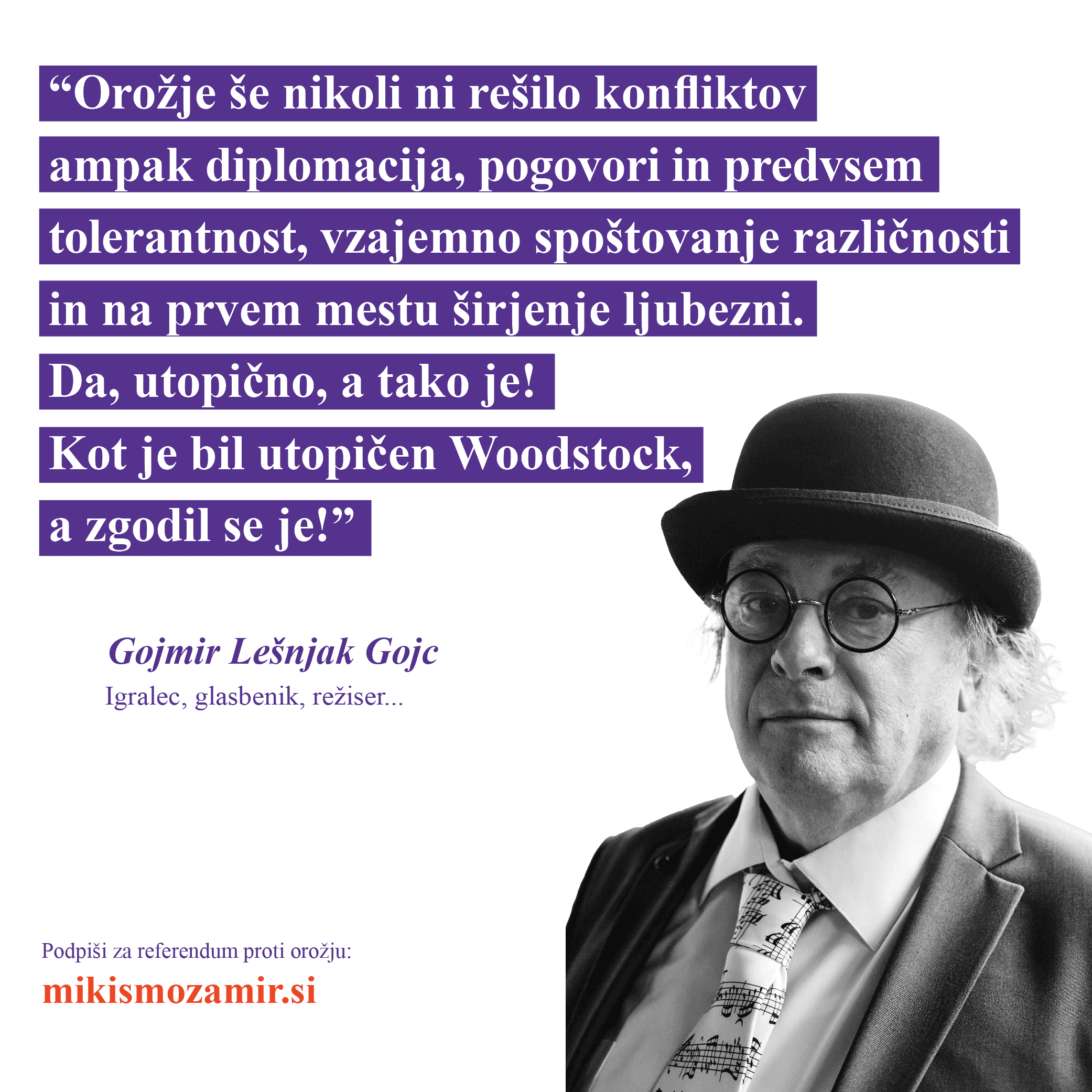 Izjava Gojmirja Lešnjaka