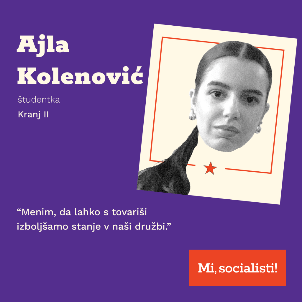 Volilna enota 1 Kranj Ajla Kolenović