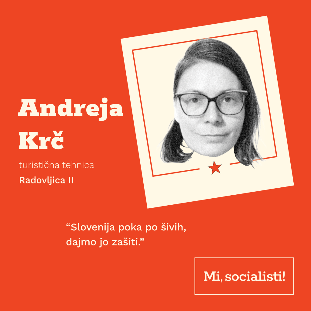 Volilna enota 1 Kranj_Krč Andreja