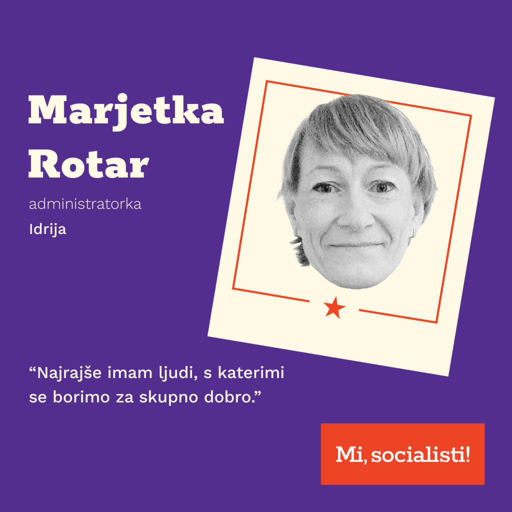 Volilna enota 1 Kranj Marjetka Rotar