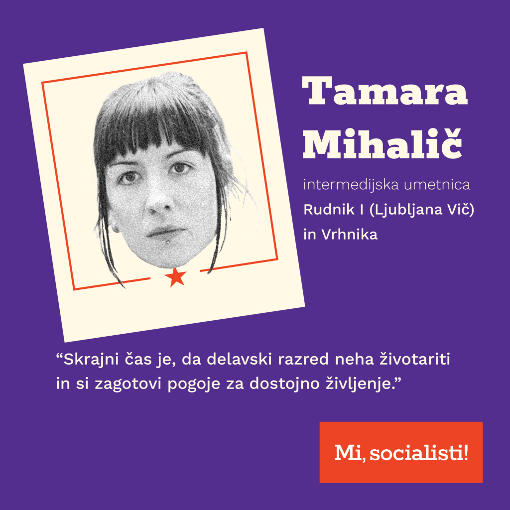 Volilna enota 3 Center Ljubljana Tamara Mihalič