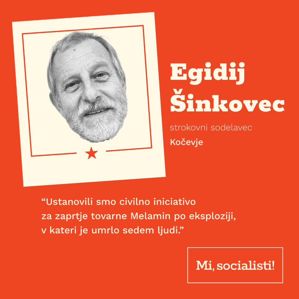 Volilna enota 4 Bežigrad Ljubljana_Šinkovec Egidij