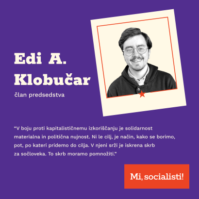 Predsedstvo slika Edi A. Klobučar