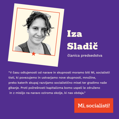Predsedstvo slika Iza Sladič